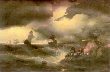海の風景 Painting - イワン・アイヴァゾフスキー ピーター・シースケープ